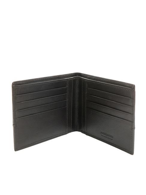 BRYAN cartera de cuero de 8 cc marr&oacute;n - Carteras Hombre