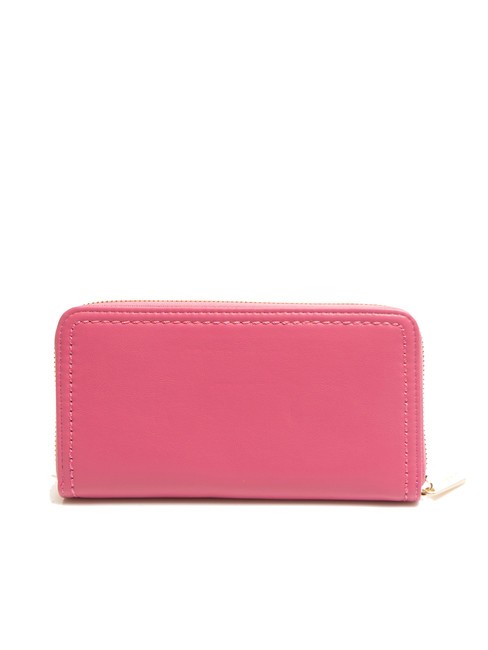 GAIA Cartera grande con cremallera alrededor fucsia - Carteras Mujer
