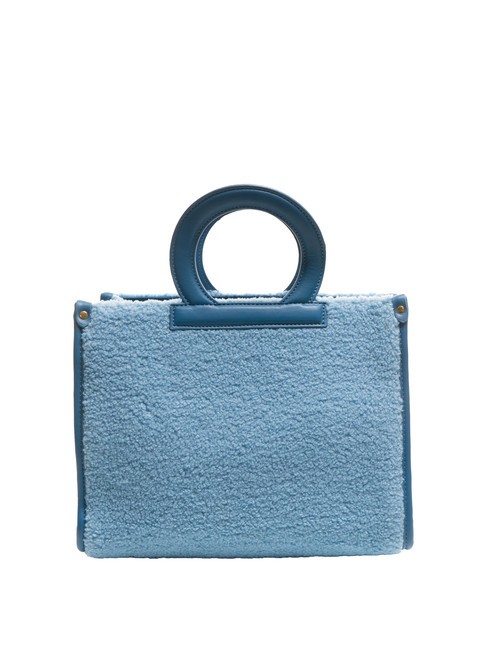 ICONIC TEDDY Bolso tote con bandolera azul - Bolsos Mujer