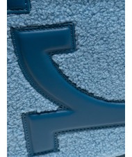 ROCCOBAROCCO ICONIC TEDDY Bolso tote con bandolera azul - Bolsos Mujer - 4