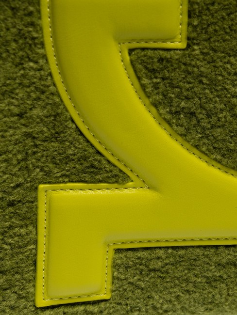 ICONIC TEDDY Bolso tote con bandolera verde &aacute;cido - Bolsos Mujer