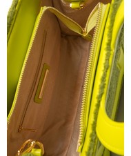 ROCCOBAROCCO ICONIC TEDDY Bolso tote con bandolera verde &aacute;cido - Bolsos Mujer - 5