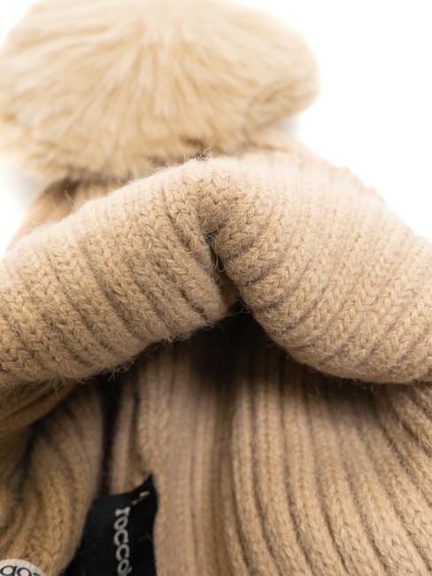 PON PON Gorra con puño avellana - Sombreros