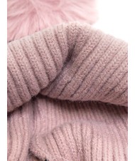 ROCCOBAROCCO PON PON Gorra con puño lila - Sombreros - 4