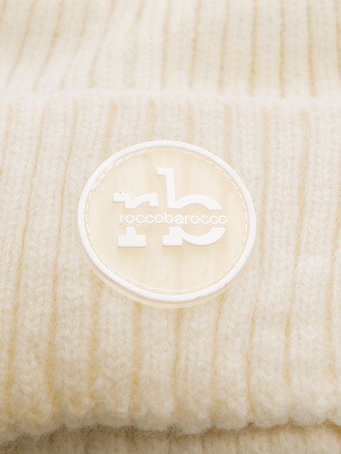 PON PON Gorra con puño Blanco - Sombreros