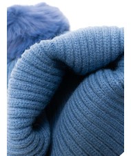 ROCCOBAROCCO PON PON Gorra con puño azul - Sombreros - 4