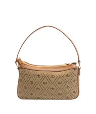 ROCCOBAROCCO FRIDA Bolso bajo el brazo de tejido jacquard natural - Bolsos Mujer - 4