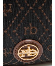 ROCCOBAROCCO FRIDA Bolso hobo en tejido jacquard chocolate - Bolsos Mujer - 3