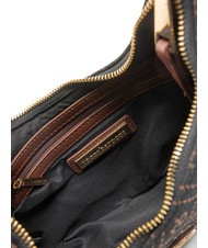 ROCCOBAROCCO FRIDA Bolso hobo en tejido jacquard chocolate - Bolsos Mujer - 5