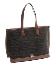 ROCCOBAROCCO FRIDA Bolso shopping en tejido jacquard chocolate - Bolsos Mujer - 2