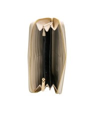 ROCCOBAROCCO LUCE Cartera grande con cremallera alrededor blanquecino - Carteras Mujer - 2