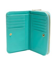 ROCCOBAROCCO BRIGITTE Monedero grande con solapa celestial - Carteras Mujer - 2