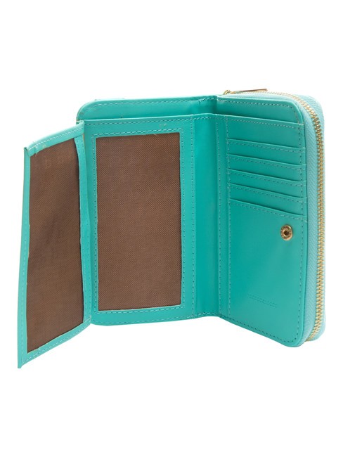 BRIGITTE Monedero grande con solapa celestial - Carteras Mujer