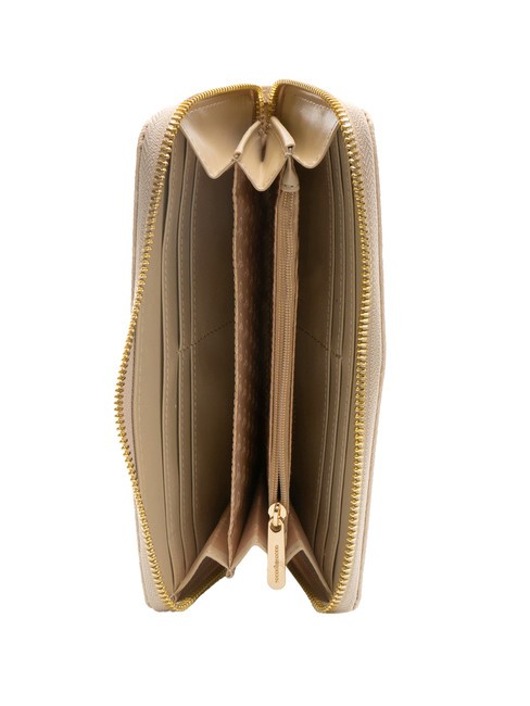 BRIGITTE Cartera grande con cremallera alrededor broncearse - Carteras Mujer