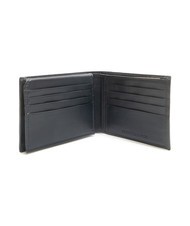 ROCCOBAROCCO ROUND Cartera de piel con solapa azul - Carteras Hombre - 3