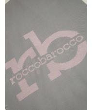 ROCCOBAROCCO RB Bufanda con logo por toda la prenda gris oscuro - Bufandas - 4