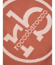ROCCOBAROCCO RB Bufanda con logo por toda la prenda borgoña - Bufandas - 4