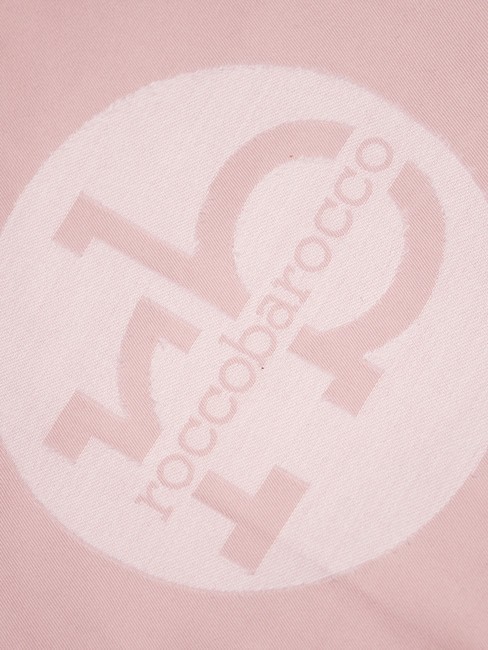 RB Bufanda con logo por toda la prenda rosado - Bufandas