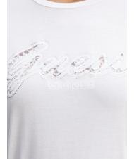 GUESS SS SCRIPT LACE LOGO EASY  Camiseta de algodón purwhite - camiseta - 3