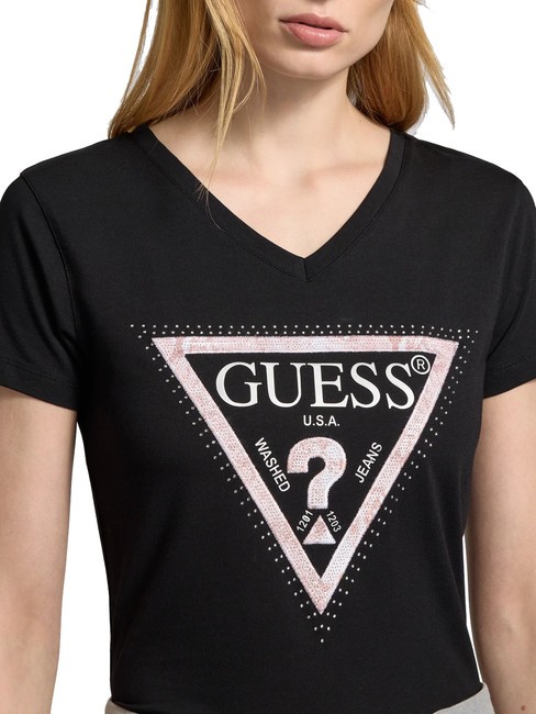 SS VN PYTHON TRIANGLE Camiseta de manga corta jetbla - camiseta