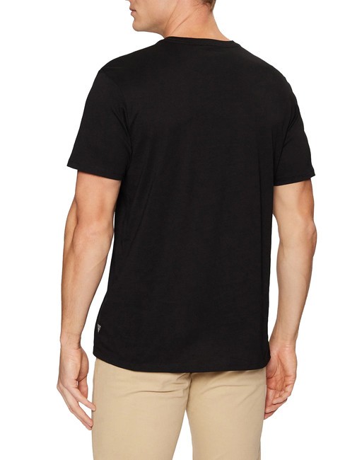 SS BSC VELVET LOGO  Camiseta de algodón jetbla - camiseta