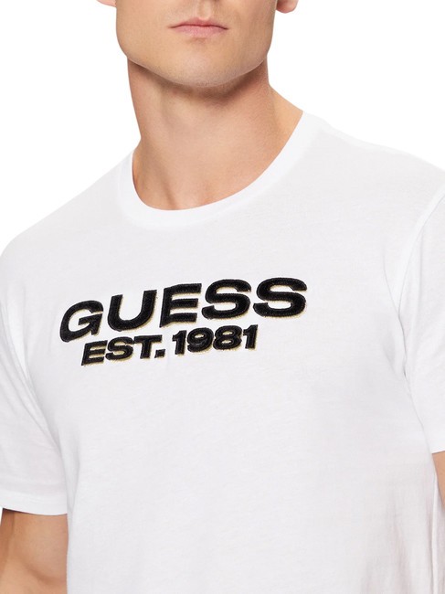 SS BSC VELVET LOGO  Camiseta de algod&oacute;n purwhite - camiseta