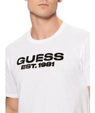 GUESS SS BSC VELVET LOGO  Camiseta de algod&oacute;n purwhite - camiseta - 3