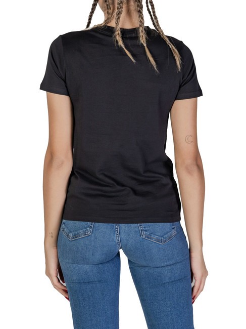 SS SCRIPT LACE LOGO EASY  Camiseta de algodón jetbla - camiseta