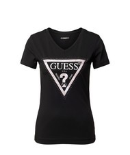 GUESS SS VN PYTHON TRIANGLE Camiseta de manga corta jetbla - camiseta - 4