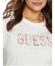 GUESS SS CN PYTHON Camiseta de algodón cremwhi - camiseta - 3