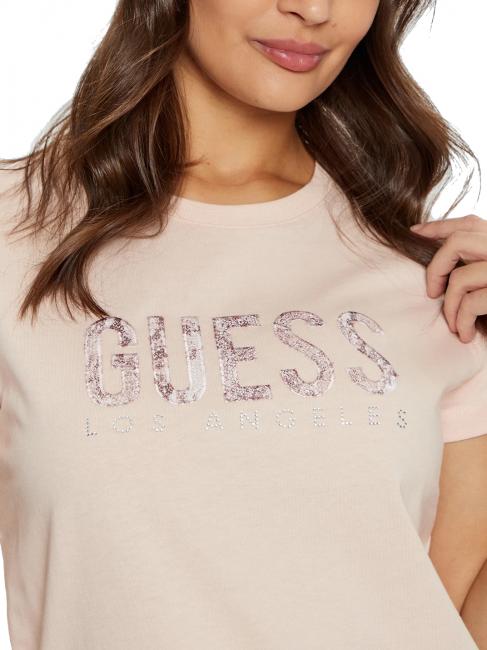 SS CN PYTHON Camiseta de algod&oacute;n rosa suave - camiseta