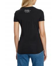 GUESS SS CN TRIANGLE FLOWER Camiseta de algodón - camiseta