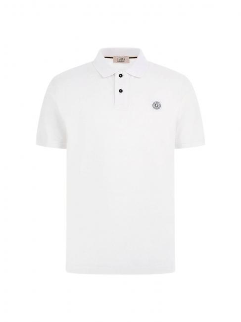 WASHED  Polo de manga corta purwhite - camisa polo