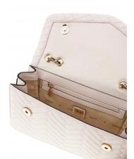 GUESS ANNING Bolso acolchado convertible STONE - Bolsos Mujer - 4