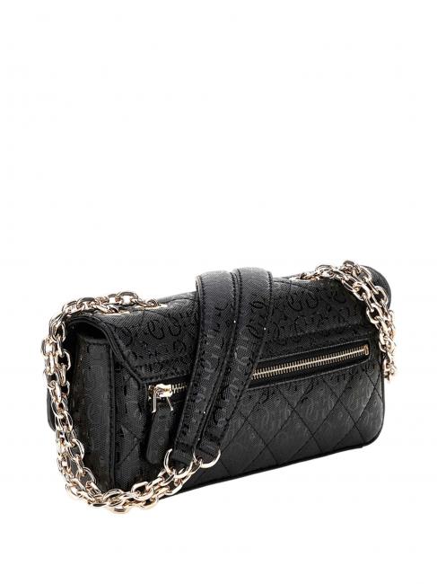 BESSEY Bolso convertible con solapa NEGRO - Bolsos Mujer