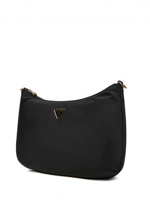 ECO GEMMA Bolso bandolera de nailon NEGRO - Bolsos Mujer