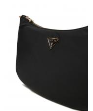 GUESS ECO GEMMA Bolso bandolera de nailon NEGRO - Bolsos Mujer - 5