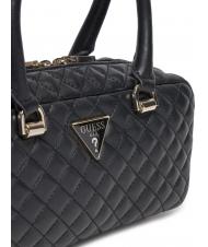 GUESS ECO RIANEE Bolso ba&uacute;l con bandolera NEGRO - Bolsos Mujer - 3