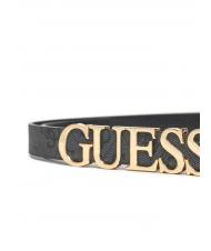 GUESS ZAMIRA Cinturón con logo de metal bolsa de asas Vikky Large Roo Coalog - Cinturones - 3