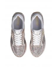 LIUJO MAXI WONDER 73 Zapatillas con plataforma y purpurina completa brillo dorado - Zapatos Mujer - 3