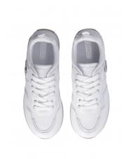 LIUJO MAXI WONDER 01 Zapatillas con plataforma en piel y malla. blanco - Zapatos Mujer - 3