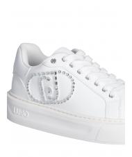 LIUJO KYLIE 32 Zapatillas con logo joya blanco - Zapatos Mujer - 5