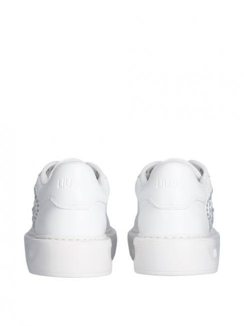 KYLIE 32 Zapatillas con logo joya blanco - Zapatos Mujer
