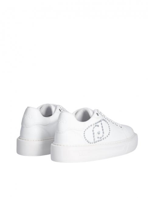 KYLIE 32 Zapatillas con logo joya blanco - Zapatos Mujer