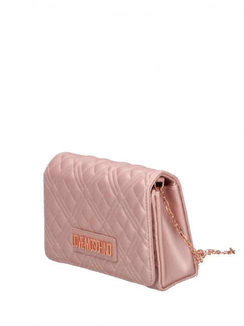 QUILTED Bolso de mano con bandolera de cadena polvo - Bolsos Mujer