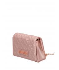 LOVE MOSCHINO QUILTED Bolso de mano con bandolera de cadena polvo - Bolsos Mujer - 2