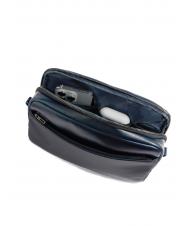 PIQUADRO BLUE SQUARE  Bolsa para iPad con bolsillo para airpods azul - Bandoleras Hombre - 6
