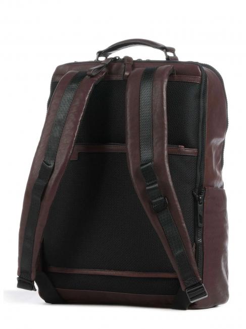 HARPER Mochila de piel para portátil de 15,6" MORO - Mochilas para portátil