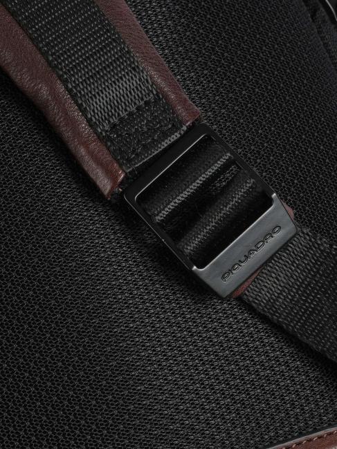 HARPER Mochila de piel para portátil de 15,6" MORO - Mochilas para portátil