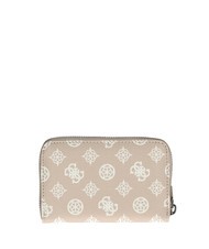 GUESS LAUREL Peony Cartera mediana con cremallera logotipo de arena - Carteras Mujer - 3